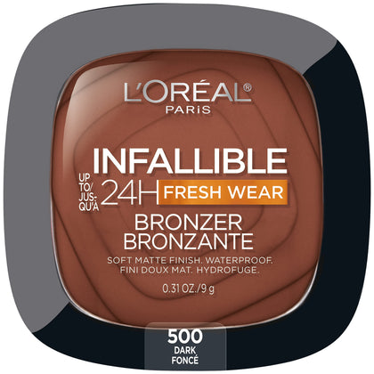 L'Oreal Paris Infallible Soft Matte Longwear Bronzer Dark front view