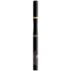 L'Oreal Paris Infallible Super Slim Liquid Eyeliner applied on model's eyes