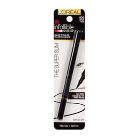 L'Oreal Paris Infallible Super Slim Liquid Eyeliner with makeup tools