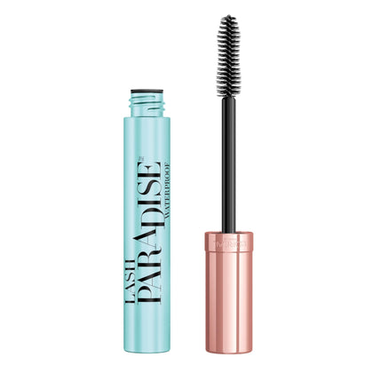L'Oreal Paris Lash Paradise Waterproof Mascara front view, black packaging