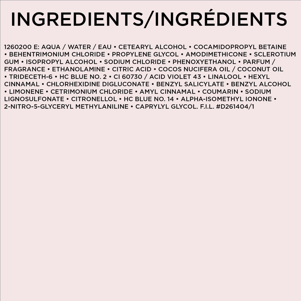 L'Oreal Paris Le Color Gloss Silver packaging and ingredients