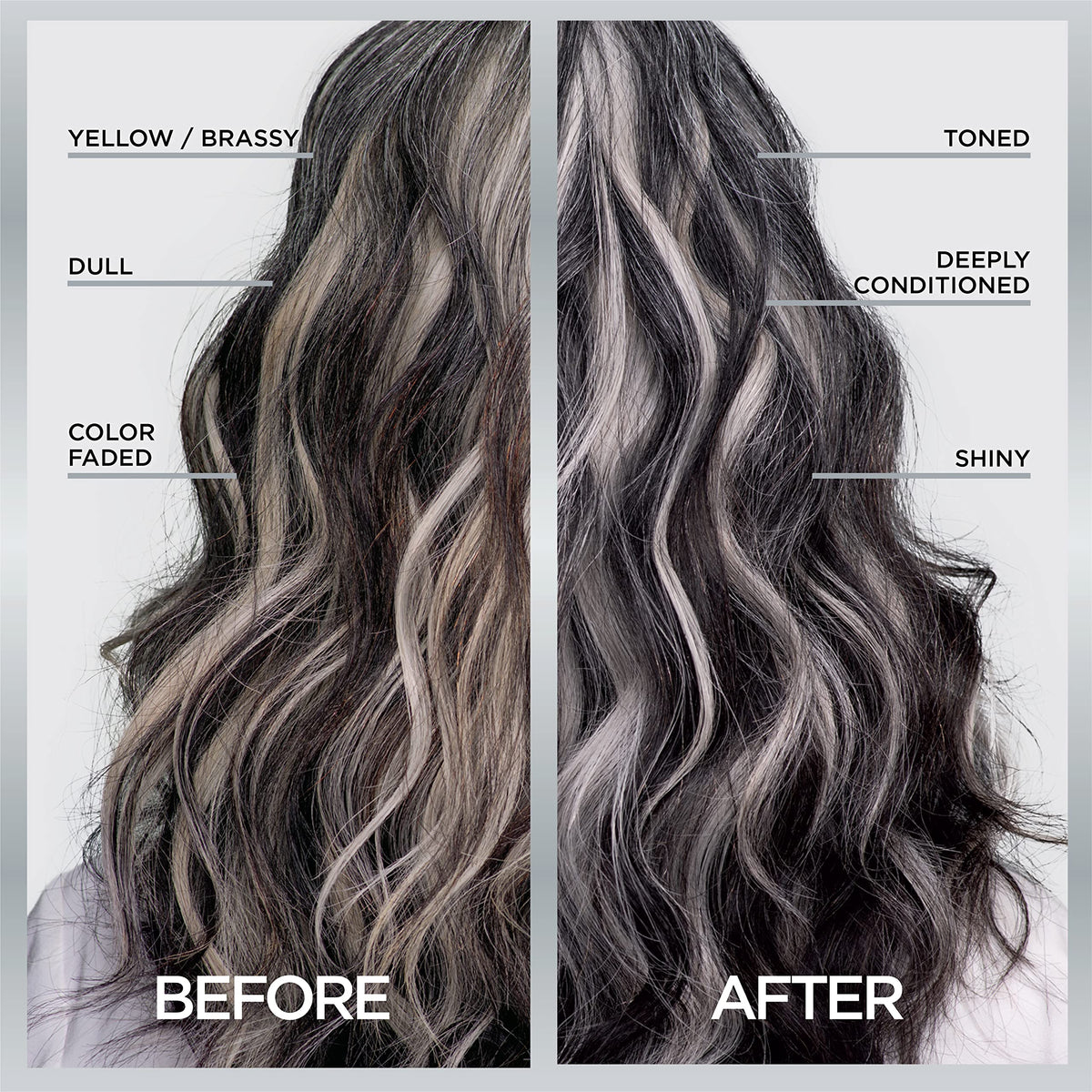 L'Oreal Paris Le Color Gloss Silver Slate tube with coconut oil ingredients