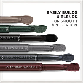 L'Oreal Paris Le Shadow Stick Eyeshadow 270 Twilight Emerald applied on eyelid