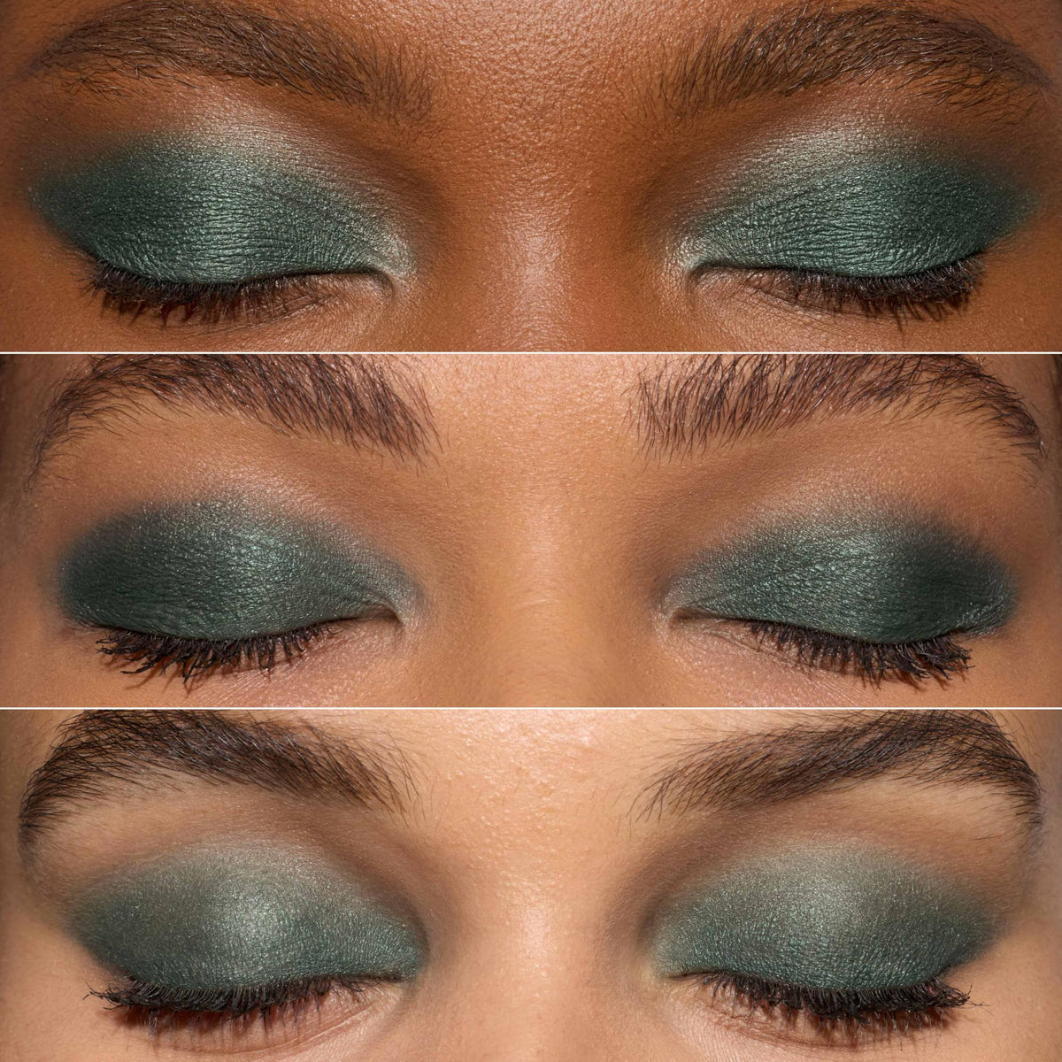 L'Oreal Paris Le Shadow Stick Eyeshadow 270 Twilight Emerald swatch on skin