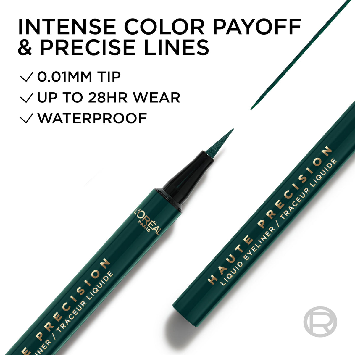 L'Oreal Paris Liquid Eyeliner packaging with shade name