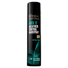 L'Oreal Paris LOCK IT Weather Control Hairspray front view 8.25 oz