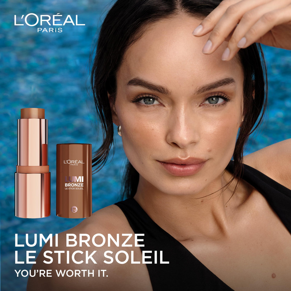 L'Oreal Paris Lumi Bronze Le Stick Soleil Bronzer Stick side view