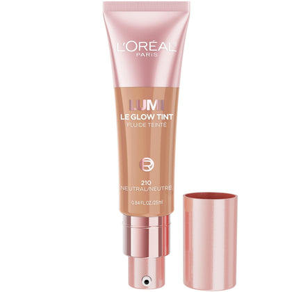 L'Oreal Paris Lumi Le Glow Skin Tint 210 Neutral front view