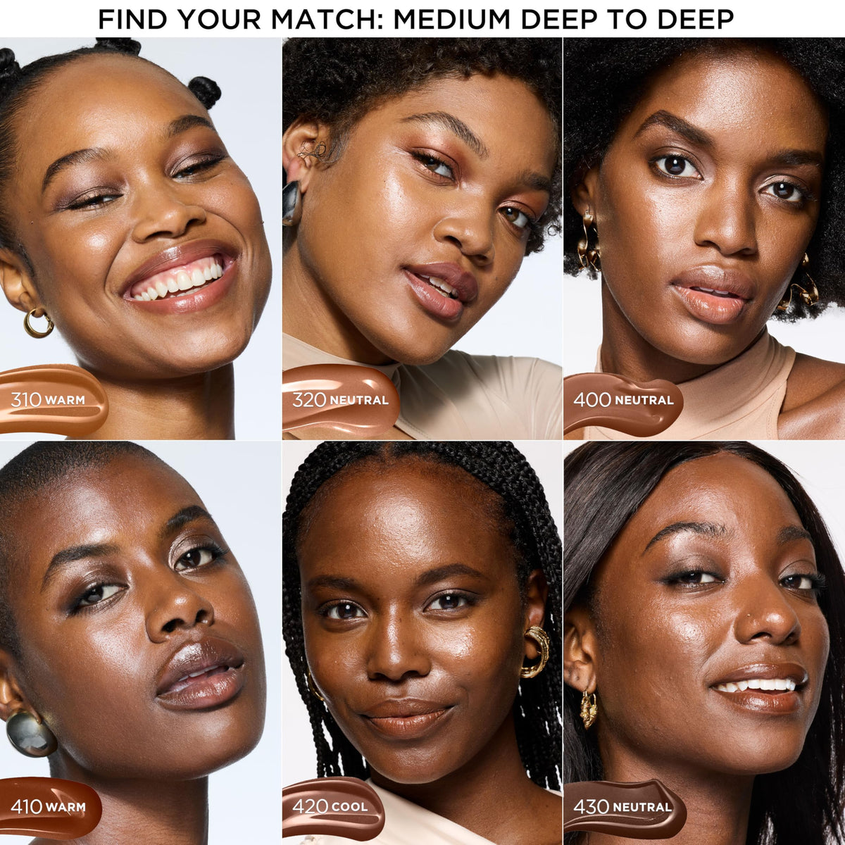 L'Oreal Paris Lumi Le Glow Skin Tint application on model
