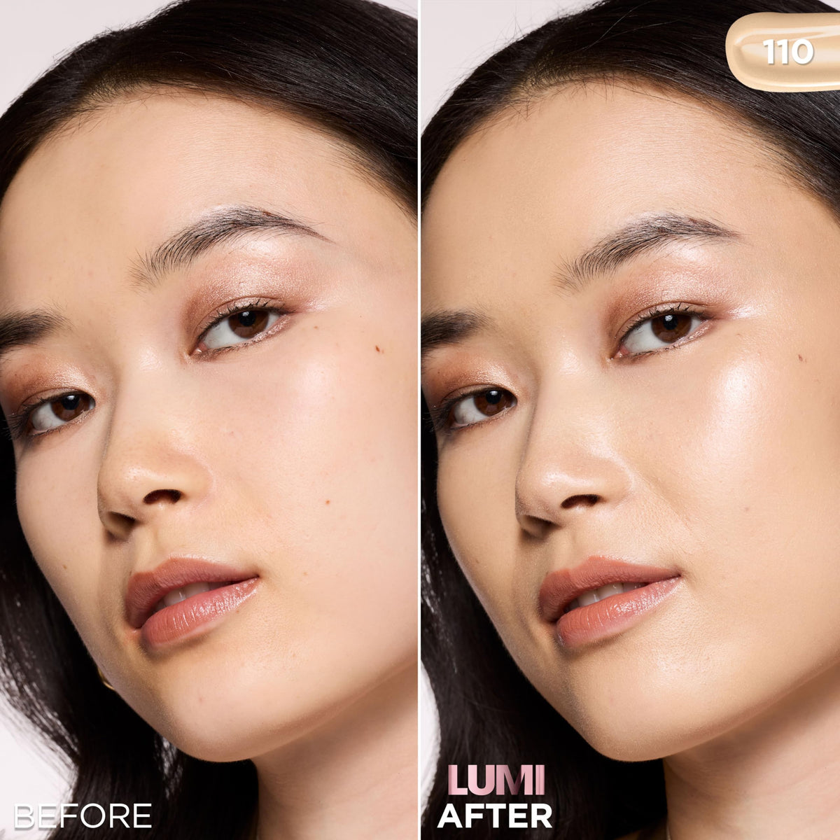 L'Oreal Paris Lumi Le Glow Skin Tint Warm 110 back view