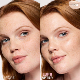 L'Oreal Paris Lumi Le Glow Tint Fluid Foundation bottle with cap