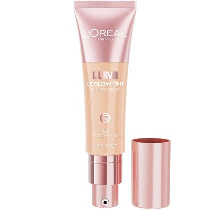 L'Oreal Paris Lumi Le Glow Tint Fluid Foundation front view