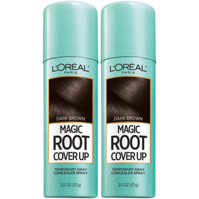 L'Oreal Paris Magic Root Cover Up Spray Dark Brown front view