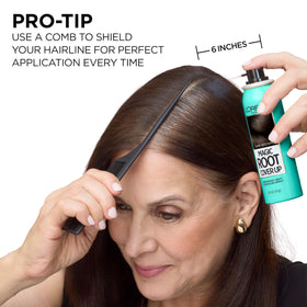 L'Oreal Paris Magic Root Cover Up Spray in a beauty routine setting