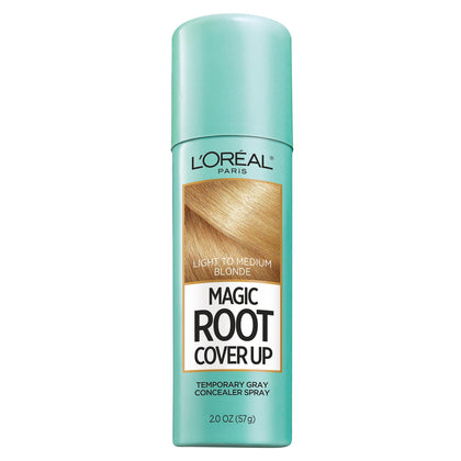 L'Oreal Paris Magic Root Cover Up Spray Light to Medium Blonde front view