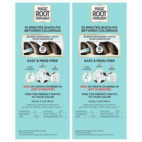 L'Oreal Paris Magic Root Hair Color Kit showing results after application