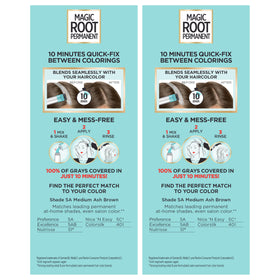 L'Oreal Paris Magic Root Hair Colour Kit application process demonstration
