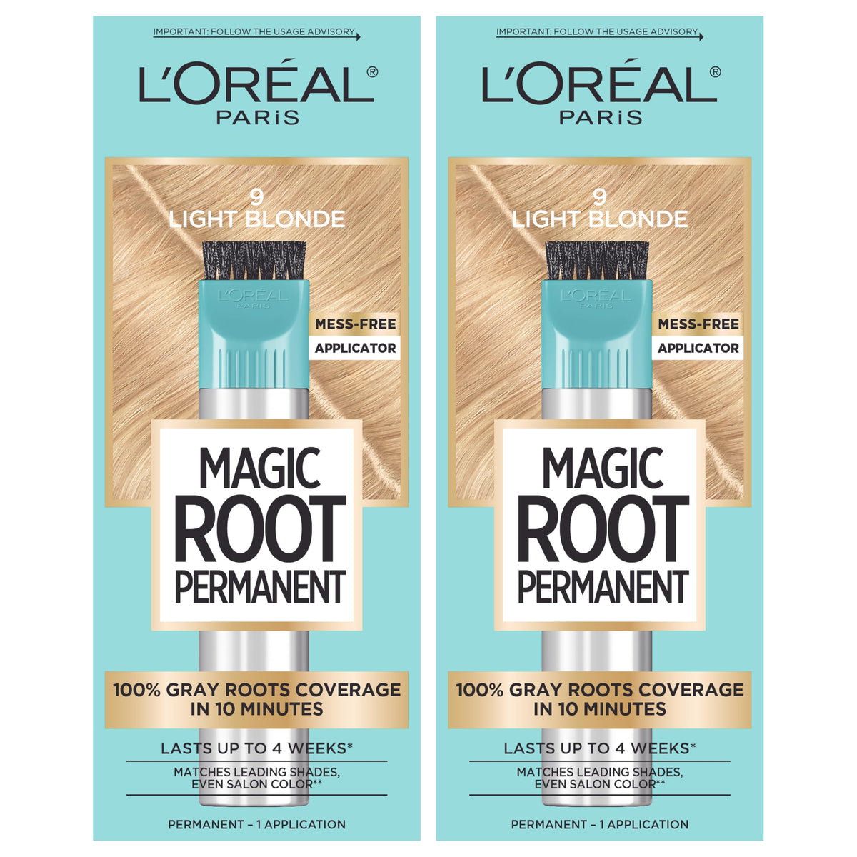 L'Oreal Paris Magic Root Hair Colour Kit packaging front view