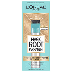 L'Oreal Paris Magic Root Permanent Hair Color Kit 9 Light Blonde front view