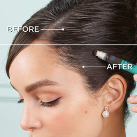 L'Oreal Paris Magic Root Precision Pen Dark Brown application demonstration