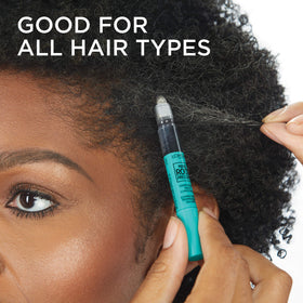 L'Oreal Paris Magic Root Precision Pen in use on hair