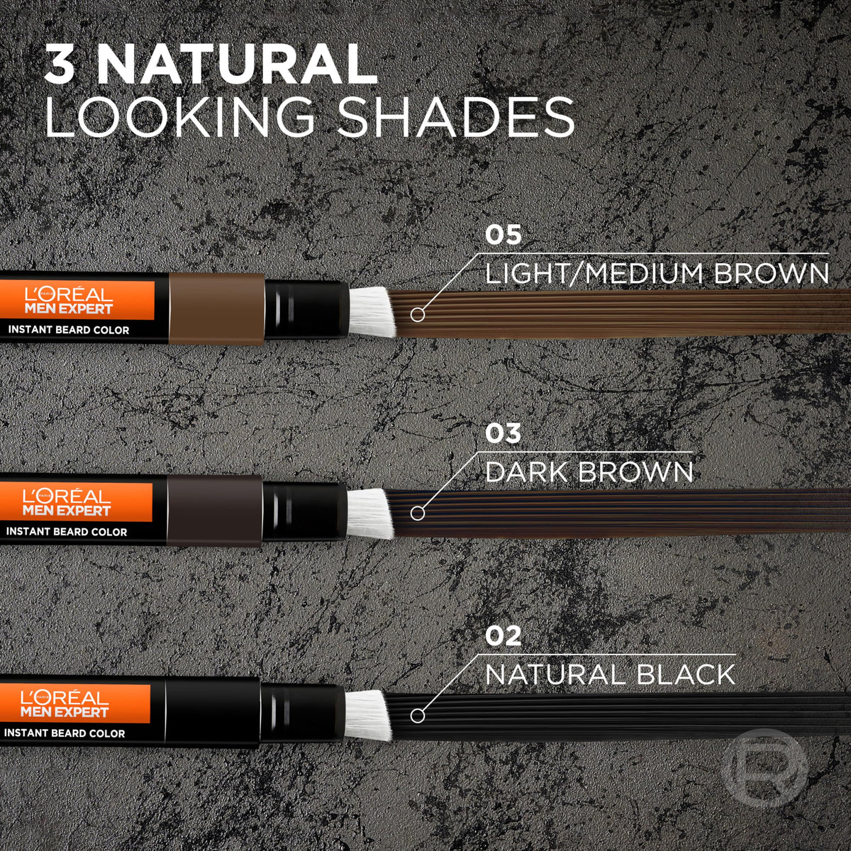 L'Oreal Paris Men Expert beard color in use
