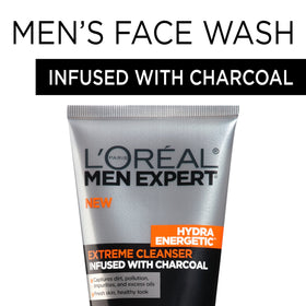 L'Oreal Paris Men Expert Hydra Energetic Charcoal Cleanser back view