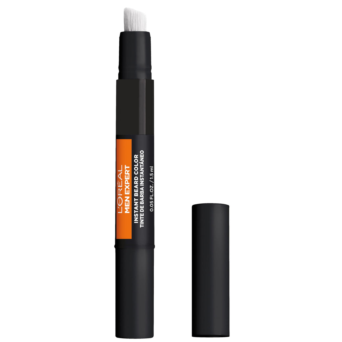 L'Oreal Paris Men Expert Instant Temporary Beard Color 02 Natural Black front view