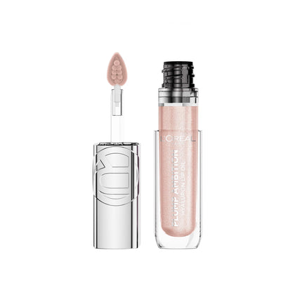 L'Oreal Paris Plump Ambition Hyaluron Lip Oil Shimmer front view