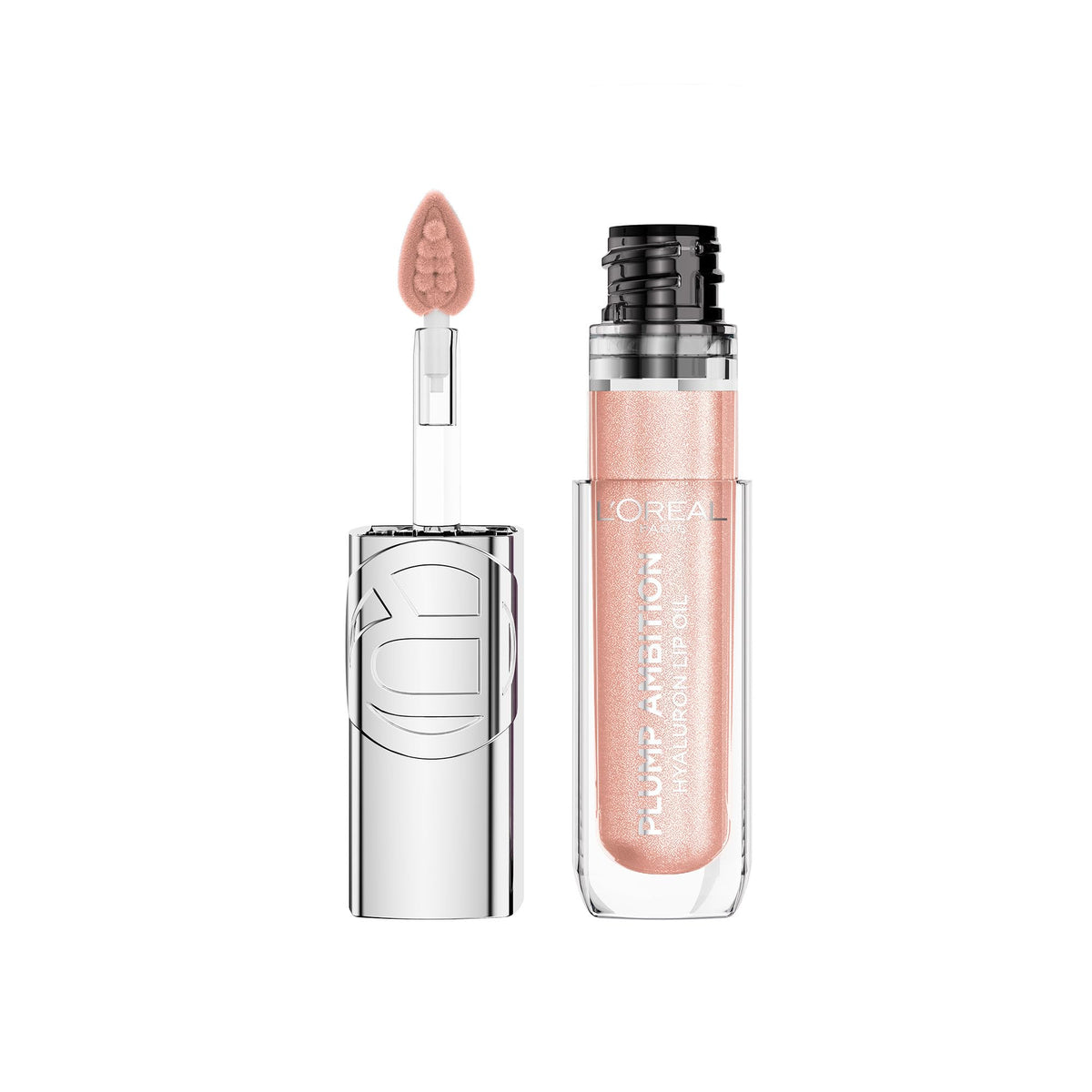 L'Oreal Paris Plump Ambition Hyaluron Lip Oil Shimmer front view