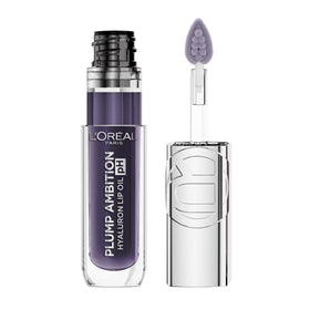 L'Oreal Paris Plump Ambition Lip Oil 090 Berry Noir front view