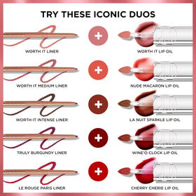 L'Oreal Paris Plump Ambition Lip Oil in a beauty routine setting