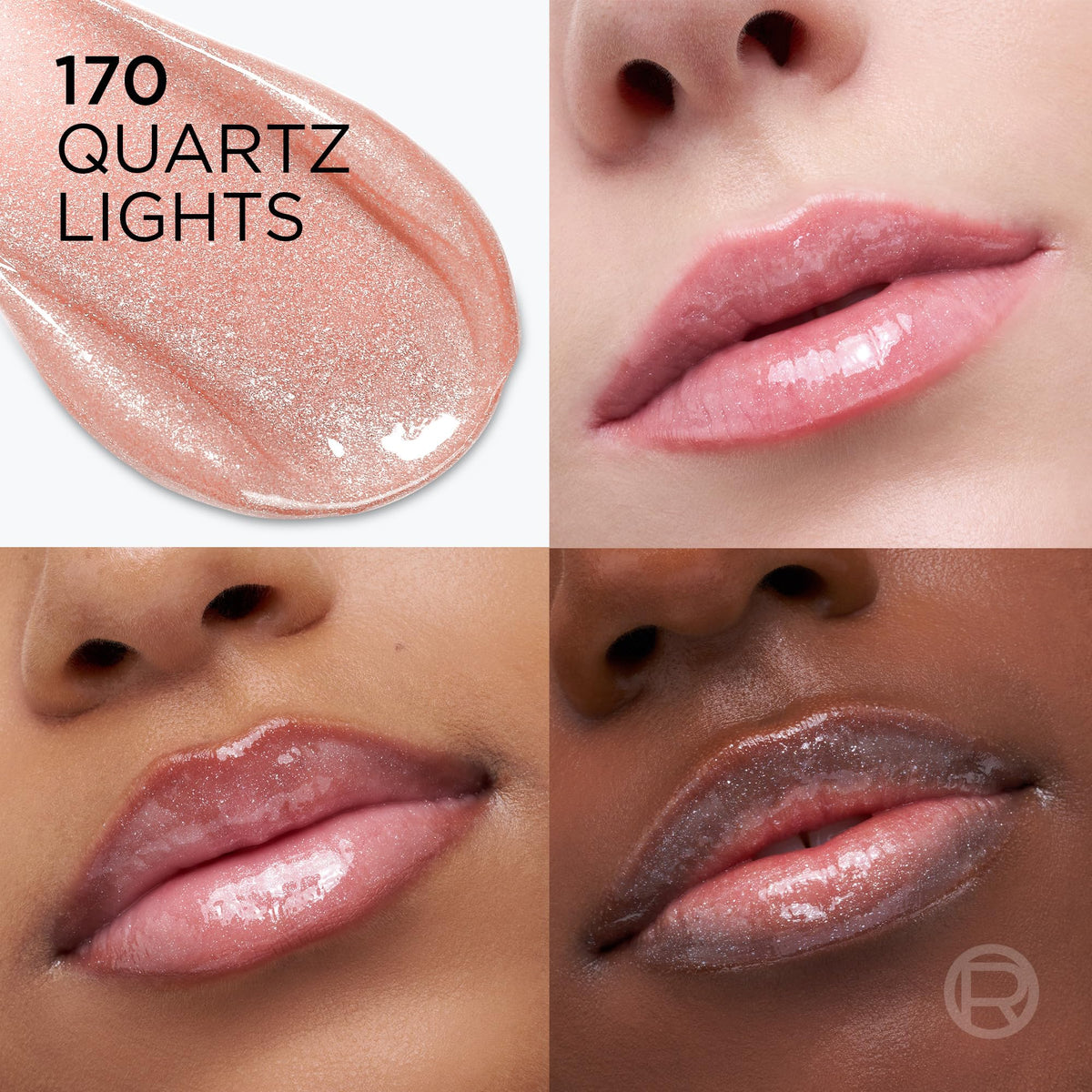 L'Oreal Paris Plump Ambition Lip Oil Shimmer applicator close-up