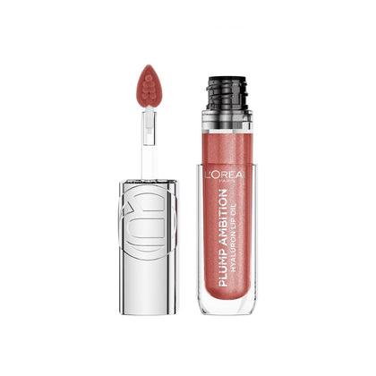 L'Oreal Paris Plump Ambition Lip Oil Shimmer front view