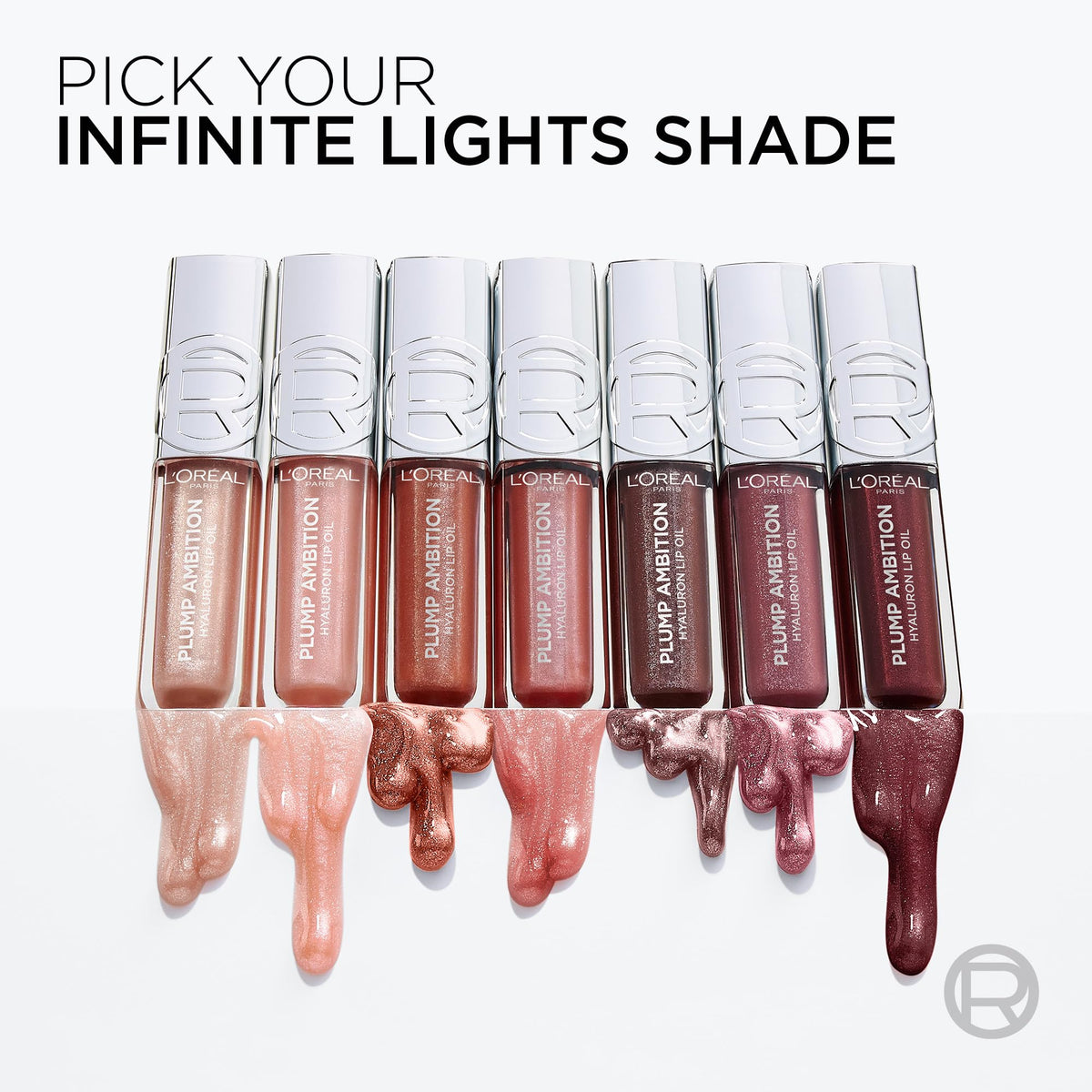 L'Oreal Paris Plump Ambition Lip Oil Shimmer packaging