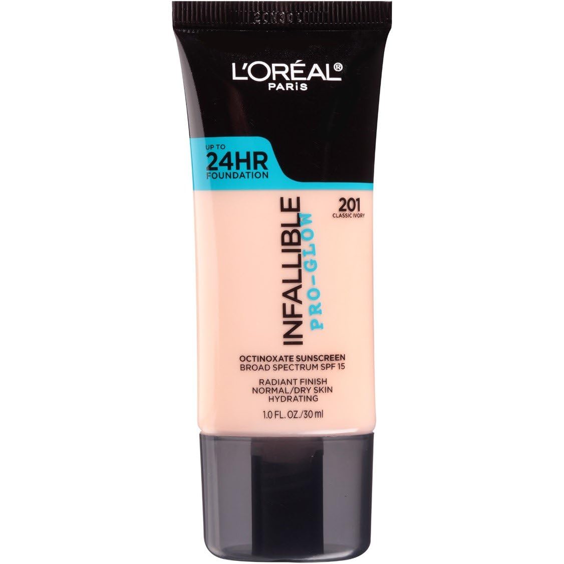 L'Oreal Paris Pro Glow Foundation Classic Ivory front view