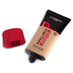L'Oreal Paris Pro-Matte Foundation Ivory Beige side view