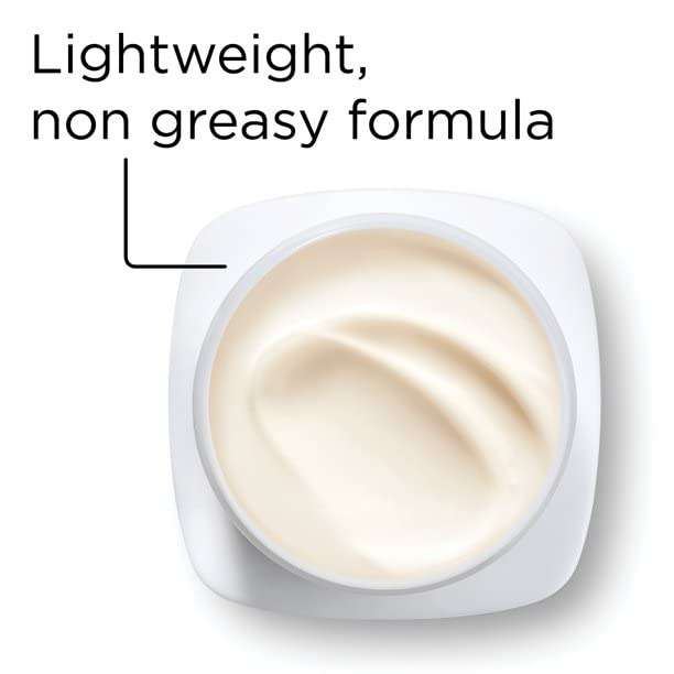 L'Oreal Paris Revitalift cream jar with lid open