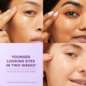 L'Oreal Paris Revitalift Eye Serum packaging with ingredients list