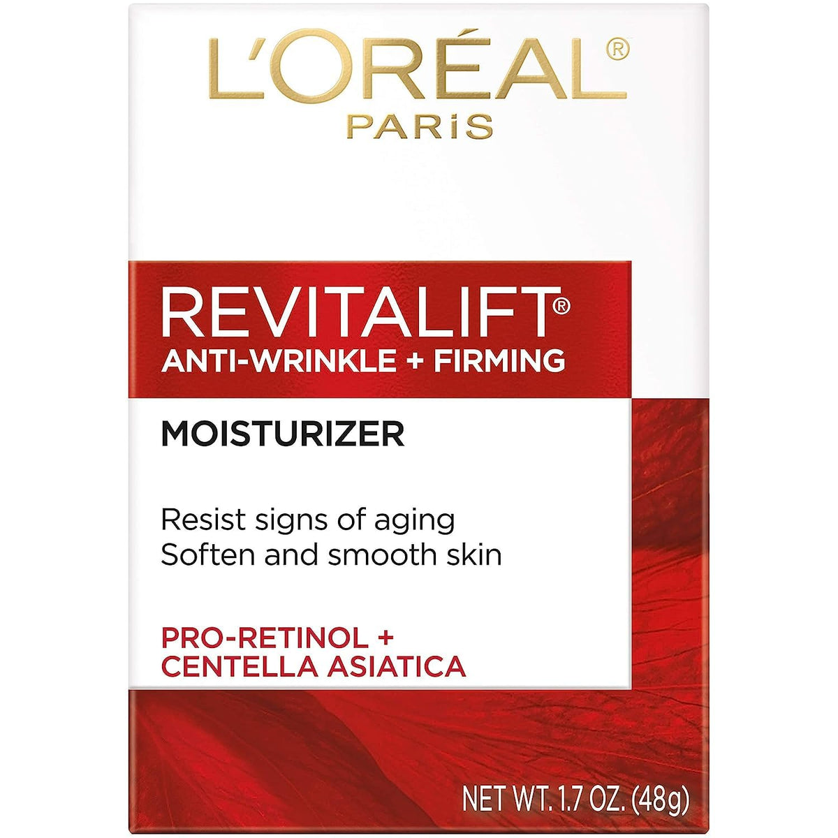 L'Oreal Paris Revitalift Face & Neck Moisturiser 1.70 oz front view