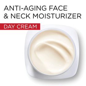 L'Oreal Paris Revitalift Moisturizer application on skin