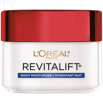 L'Oreal Paris Revitalift Night Cream 1.7 oz front view