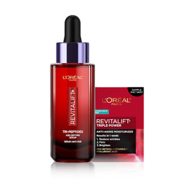 L'Oreal Paris Revitalift Triple Power Face Serum 1 FL oz front view