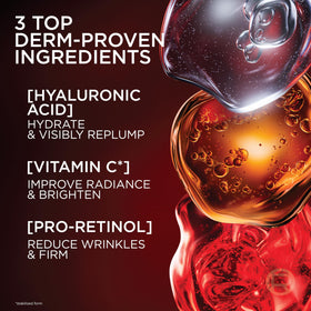 L'Oreal Paris Revitalift Triple Power Moisturizer application on skin