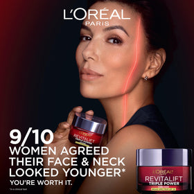 L'Oreal Paris Revitalift Triple Power Moisturizer packaging