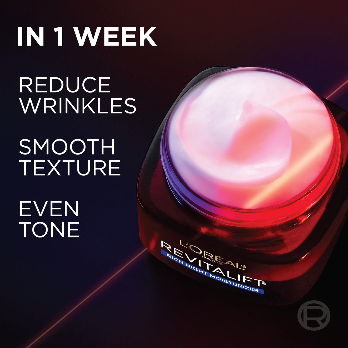 L'Oreal Paris Revitalift Triple Power Night Cream texture close-up