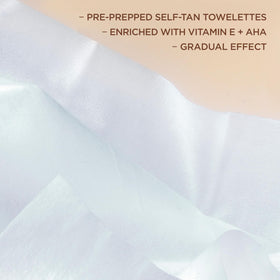 L'Oreal Paris Sublime Bronze Self Tanning Towelettes in a lifestyle setting