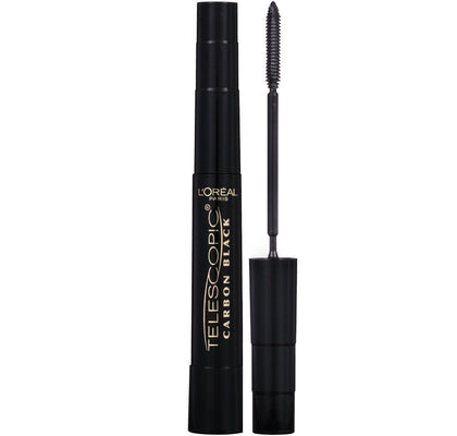 L'Oreal Paris Telescopic Lengthening Mascara Carbon Black front view