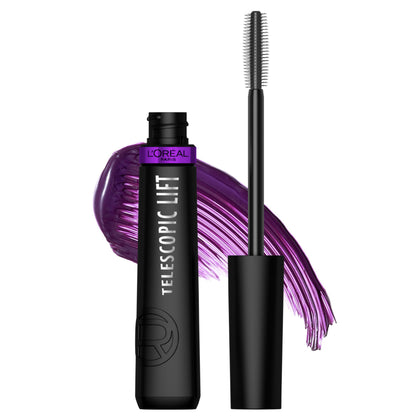 L'Oreal Paris Telescopic Lift Galactic Purple Mascara front view