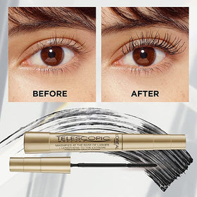 L'Oreal Paris Telescopic Mascara Black brush close-up